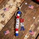 thumbnail image 5 of Acrylic Letter Beaded Keychain Pendant, 5 of 5