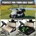thumbnail image 3 of Whosucclay Green Butterfly Pattern Golf Cart Seat Cover Towel Anti-Slip for Yamaha EZGO Club Car Icon, Comfort Golf Cart Seat Protector, 3 of 6
