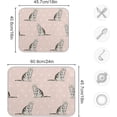 thumbnail image 3 of FREEAMG Dish Drying Mat Cute Cats Microfiber Kitchen Dish Mat Super Absorbent Dish Drainer Mat Fast Drying Heat-resistant Drying Mat for Kitchen Counter, 18"x24", 3 of 7