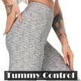 thumbnail image 2 of FITTOO Women Seamless Yoga Shorts Smile Contour Butt Lift Yoga Pants, 2 of 7