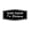 Black, variant on Signs ByLITA Fancy Quiet Please I'm Studying Sign (Brushed Silver) - Medium