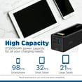 thumbnail image 3 of Energizer Power Bank 27000mAh with PD 140W USB-C Outputs Fast Charging Battery Pack USB-A 30W with Intelligent Digital LCD Display for Laptop, Tablet, Smartphone and etc_XP27000PD, 3 of 11