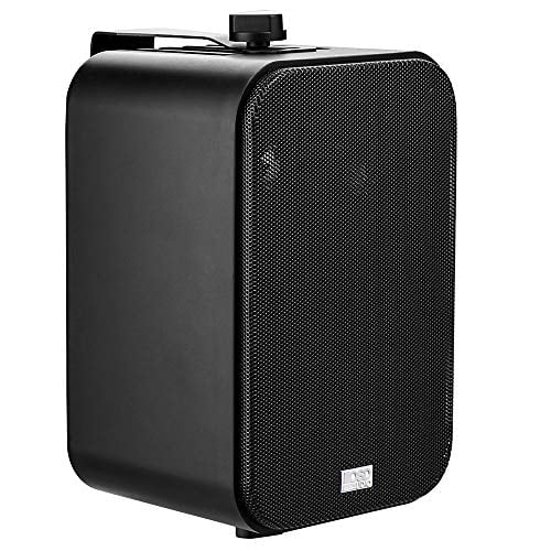 OSD Audio 3-Way Patio Exterior Altavoz 4" Interior Exterior Estéreo Par Negro AP450