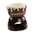thumbnail image 3 of Juego de fondue para queso, regalo de boda, regalo de cumpleaños, utensilios de cocina marrón, 3 of 9