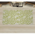 thumbnail image 1 of Floral Decorative Rug, Graphic Daisy Blossoms Design Colorful Background Spring Flowers Art, Quality Carpet for Bedroom Dorm and Living Room, 6 Sizes, Pale Avocado, by Ambesonne, 1 of 1