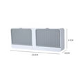 thumbnail image 6 of Soap Dish Holder Shower Bar Soap Holder Wall Mounted Soap Box for Shower, Bathroom, Bathtub, Kitchen Sink, 6 of 6