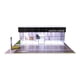 thumbnail image 4 of Vitrina de coche modelo 1/64, adorno decorativo con luz Centro de servicio, 4 of 9