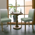 thumbnail image 4 of Sage Green Dining Chair Cover Set of 4,Stretch Chair Protectors Slipcover,Spandex Kitchen Chair Seat Back Cushion Slip Cover for Dining Room,Party,Hotel Abstract Gradient Minimalist Ombre Modern, 4 of 6
