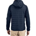 thumbnail image 2 of Men's-Cutter & Buck  Navy Auburn Tigers Rainier Eco Hybrid PrimaLoft Raglan Full-Zip Jacket, 2 of 2