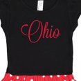 thumbnail image 3 of Inktastic Ohio Gift Toddler Girl Dress, 3 of 4