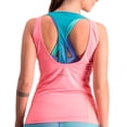 thumbnail image 2 of Tank Charly Mujer Yoga 5010070 Charly Rosa 5010070/Fitness/Tank, 2 of 3