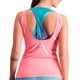 thumbnail image 2 of Tank Charly Mujer Yoga 5010070 Charly Rosa 5010070/Fitness/Tank, 2 of 3