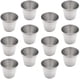 thumbnail image 2 of TOYANDONA - Juego de 12 vasos de chupito de acero inoxidable para beber, vasos de chupito portátiles de acero inoxidable, vasos de vino para whisky, tequila, licor (30 ml) Vhermosa LKX-0601, 2 of 6