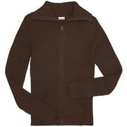No Boundaries - Juniors Zip-Front Cardigan Sweater