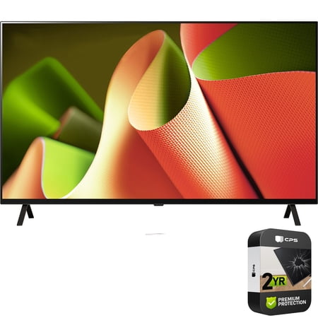 Restored LG OLED65B4PUA 65 Inch Class OLED B4 Series Smart TV 4K Processor (2024)Bundle (Refurbished)