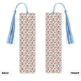 thumbnail image 2 of Kdxio Flower Print Metal Tassel Bookmarks,Perfect Gift for Art Lovers and Bookworms Metal Bookmarks for Women, 2 of 8
