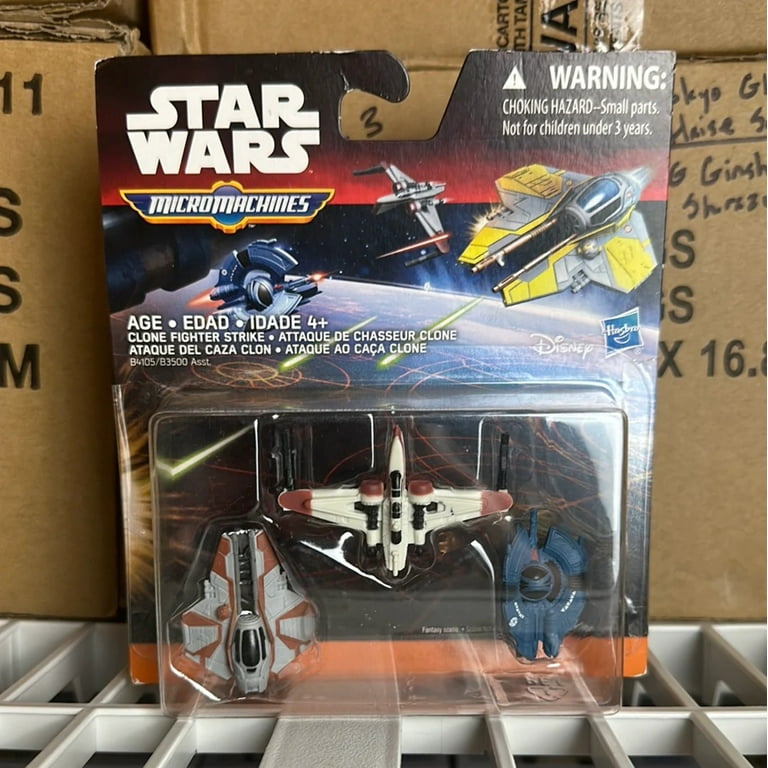 スターウォーズ　マイクロマシーン　3種 Star Wars Episode III Micro Machines 3-Pack Clone Fighter