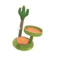 thumbnail image 4 of Almencla cactus-themed cat climbing frame with scratch board - multi-functional cat toy Green, 4 of 8