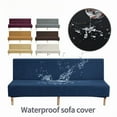 thumbnail image 3 of Housse de Canapé-Lit Imperméable pour 3 Places 190-210cm Futon Salon Maison, 3 of 7