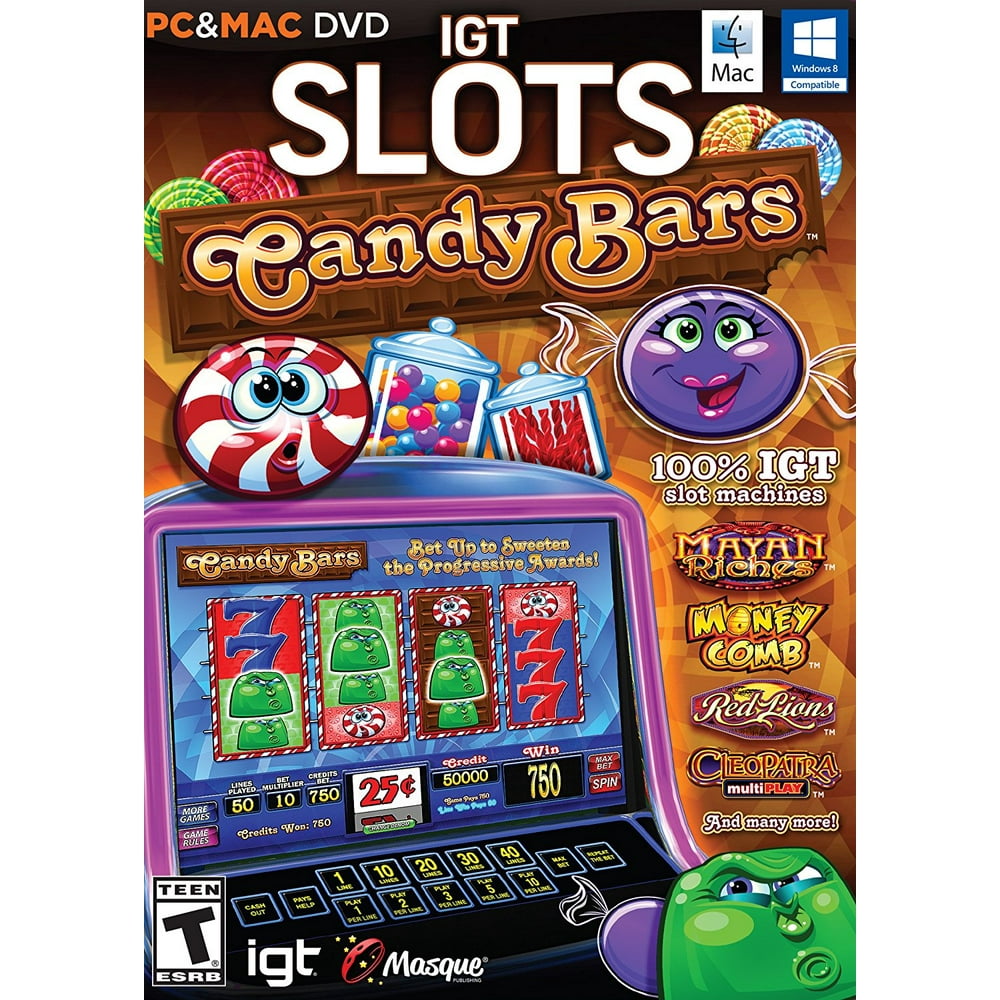 IGT Slots Candy Bars, Actual casino slot machines from the world’s