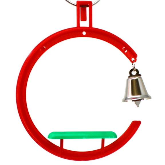 Bonka Bird Toys 36506 The "G" Swing Color: Red