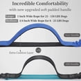 thumbnail image 3 of Hands Free Dog Leash with Zipper Pouch, Dual Padded Handles and Durable Bungee for Walking, Jogging and Running Your Dog (Medium, Royal Blue), 3 of 4