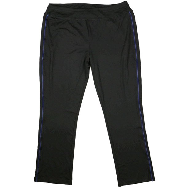 Tangerine Ladies Size Small Long Yoga Pants Black Olympian Blue Walmart Com