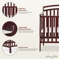 thumbnail image 6 of Dream On Me Casco 4-in-1 Mini Crib and Dressing Table Cherry, 6 of 8