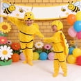 thumbnail image 2 of OSOLU Children Boys Outfits Adorable Cartoon Bee Long Sleeve Party Performance Stage Shows Dress Up Breathable Beach Holiday Clothing Sets, 2 of 9
