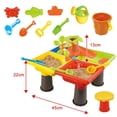 thumbnail image 2 of Mesa De Juego De Arena Y Agua, Juguete De Verano, Mesa De Arena, Mesa De Agua, Mesa De Juego Para Niños, Juego De Juguetes De Playa De Arena Y Agua Eigraketly OD016845-02, 2 of 6