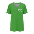 thumbnail image 4 of beishanbush Fall Sales Saving $10 Summer Basic Tee Women's Print T-Shirt,Round Neck Short Sleeve Lightweight Soft Casual Summer Under $10, 4 of 5