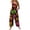 Earthy Yellow, variant on Women's Halloween Jumpsuits Skeleton Castle Halter Backless Funny Overalls Ghost Skull Sleeveless Horror Rompers, S
