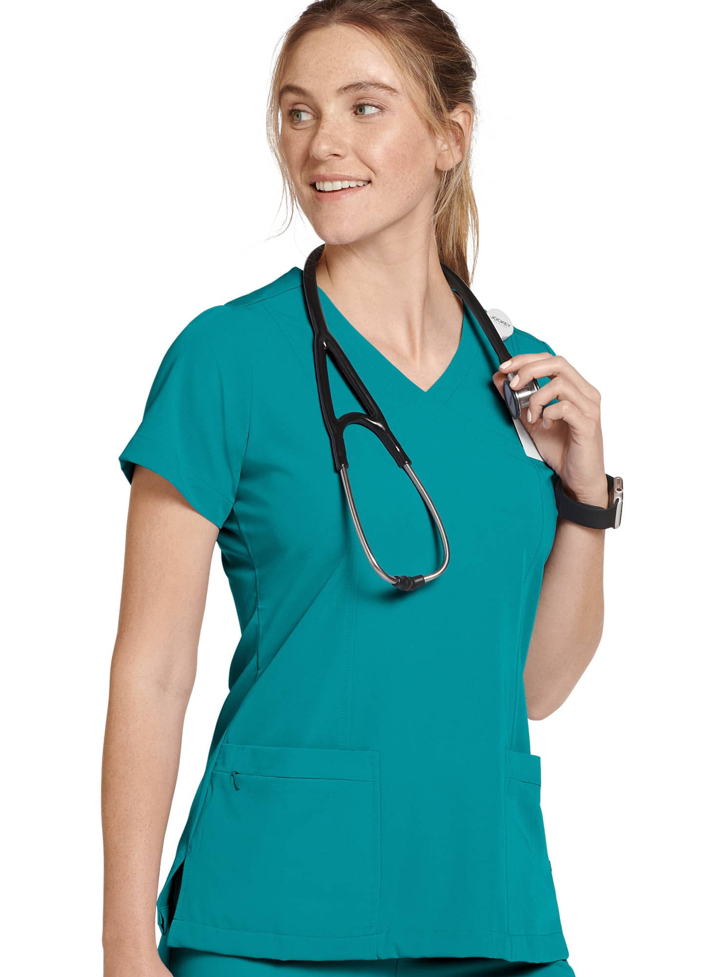 Jockey Haut de Blouse Médicale pour Femmes