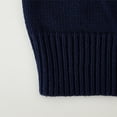 thumbnail image 5 of CYRBOKO Girl's Cardigans, Soft Knit Cotton Long Sleeve Winter Tops Dark Blue Size 6-8 T, 5 of 8