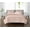 Peach Blush, variant on Cannon Heritage Solid 100% Microfiber Polyester Sage Green 3-Piece King Quilt Set, Solid Casual themed, Adult Bedding, OEKO-TEX Certified