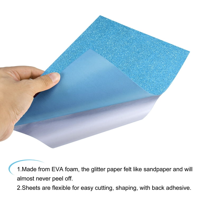  uxcell Blue EVA Foam Sheets 10 x 10 Inch 5mm Thickness for  Crafts DIY Projects, 8 Pcs : Arts, Crafts & Sewing