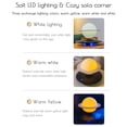thumbnail image 6 of 3D Printed Floating Saturn Planet Lamp Magnetic Levitation Rotating LED Night Light Stylish Home Office Decor Aesthetic Creative Tech Present for Holiday Birthday Anniversary Gifts, 6 of 10