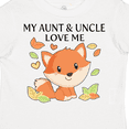 thumbnail image 4 of Inktastic My Aunt and Uncle Love Me Little Fox Boys or Girls Toddler T-Shirt, 4 of 5