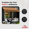 thumbnail image 2 of ALEKO 10'x8' Retractable Patio Awning Fabric Replacement, Sand Color, 2 of 9