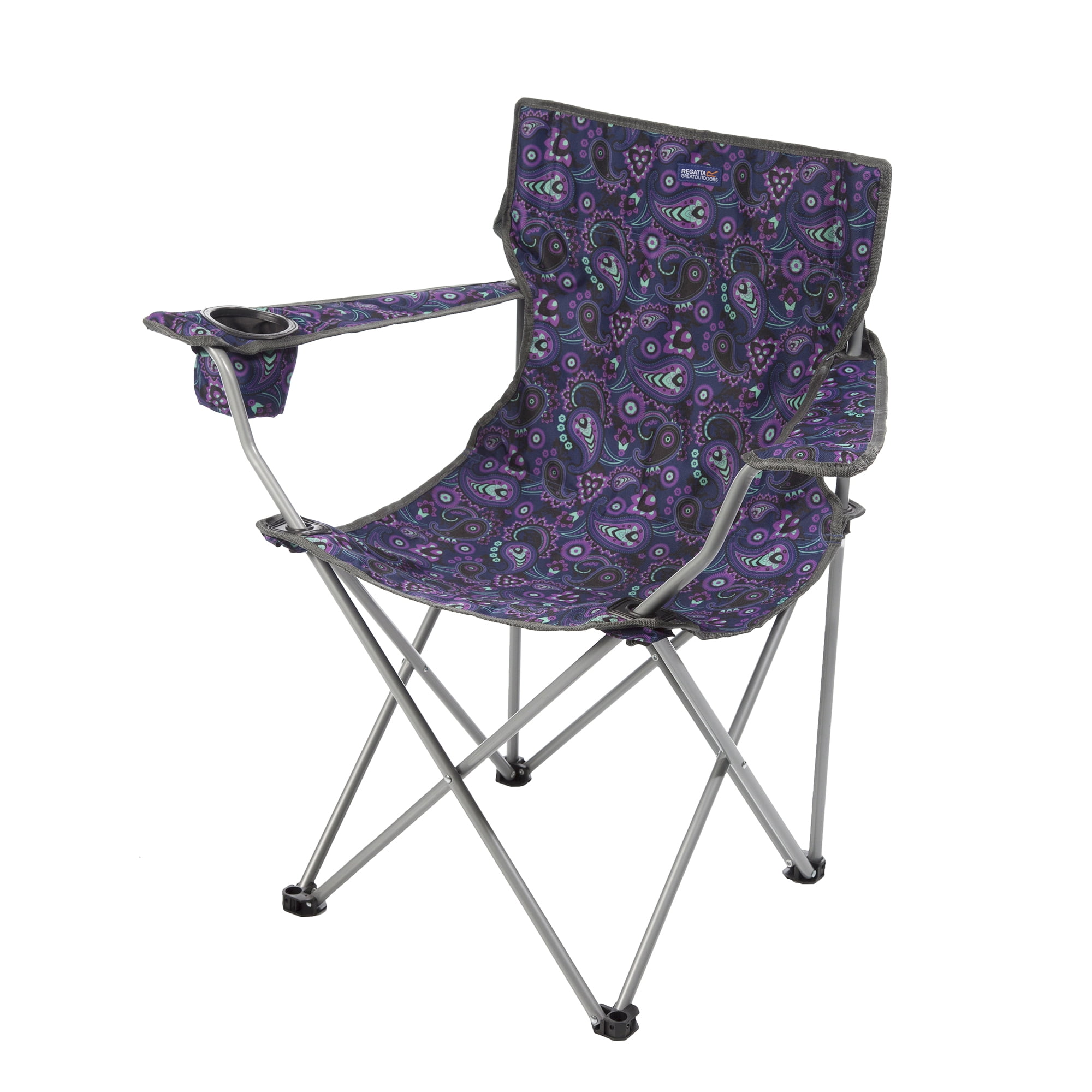 Regatta Isla Lightweight Folding Camping Chair us:one Size Oxford Blue Regatta Isla Lightweight Folding Camping Chair us:one Size Oxford Blue