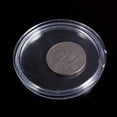 thumbnail image 2 of 40 Pzs Caja de Monedas de Plastico Transparente Redonda Pequena 18mm, 2 of 4