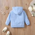 thumbnail image 3 of SILVERCELL Girls’ Spring and Autumn Butterfly Print Zipper Hooded Jacket Long Sleeved Casual Sweatershirt for 18M-6T Toddler Kids, 3 of 13