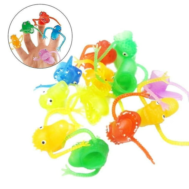 Finger Puppets Monster Cool Creepy Fun para niños (10 unidades)