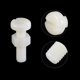 thumbnail image 4 of 20 Pares Tornillo Tuerca Surtido Unique Bargains M8x30mm Cabeza Plana Ranurada Blanco, 4 of 4