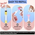 thumbnail image 5 of ACDANC 2026 New 6 Pack 8Ml Empty Perfume Atomizer Cologne Travel Spray Bottle for Refill Portable Cologne Dispenser Mini Sprayer for Women Men Twist Type for Travel, Gym, Office, Daily, Gift, 5 of 8
