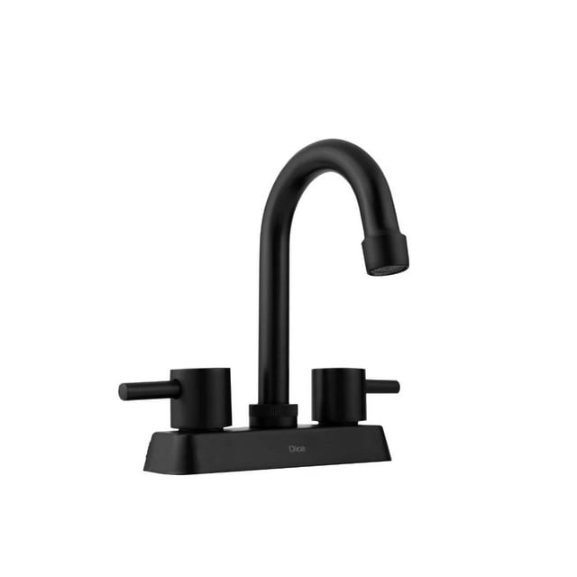 Mezcladora de 4" para Lavabo con Manerales Palanca, Acabado Cromo