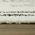 thumbnail image 3 of Balta Janus Contemporary Berber Shag Area Rug Black 5'3" x 7' 5' x 8', 3 of 5