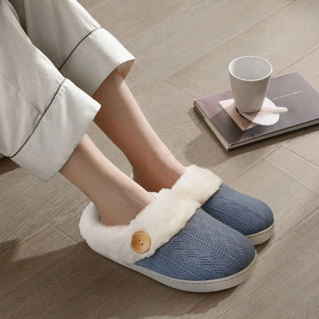 

Fuzzy Slipprs Mmory Foam Slipprs Slip On Indoor Hous Slipprs Warm Shos USA