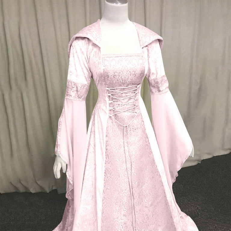 Pink renaissance cheap dress