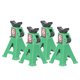 thumbnail image 1 of M Buder 4pcs Soporte de Gato a Escala de Aleación de Aluminio Ajustable para RC Car 1/24 SCX24 1/18 TRX4M Verde [cite: 70], 1 of 9